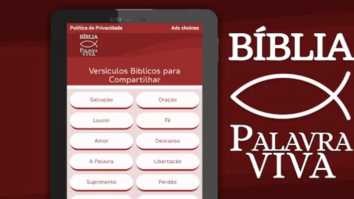 Bíblia Palavra Viva android App screenshot 4